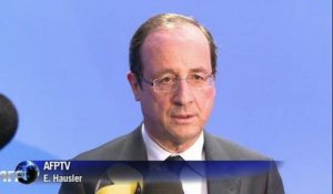 Toulouse: François Hollande apporte son soutien aux policiers
