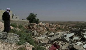 Un village palestinien en proie aux démolitions de maisons