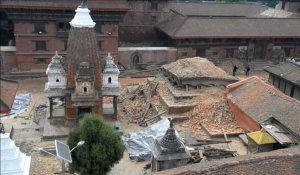 Népal: le patrimoine architectural gravement endommagé