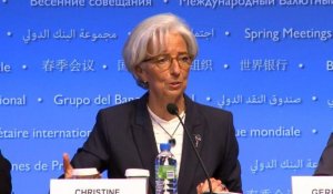 2015: "année charnière" pour l'économie mondiale selon Lagarde