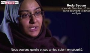 Les émouvants messages des familles de jeunes britanniques parties faire le djihad