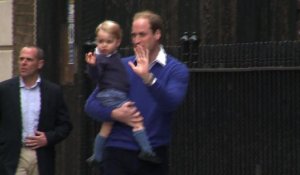 Bébé royal: le Prince William et son fils George