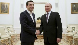 Tsipras prône l'abandon du "cercle vicieux des sanctions" contre la Russie