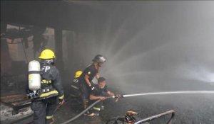 Incendie dans une usine à Manille: au moins 28 morts