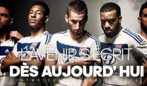 OL : les nouveaux maillots domicile et extérieur 2015-2016