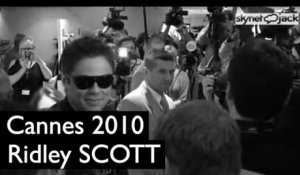 Festival de Cannes (13 mai 2010) : Ridley Scott / le Jury du Festival / Nicolas Buytaers (RTL-TVI)