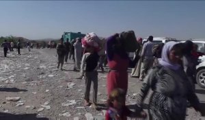 Les Yazidis se réfugient au Kurdistan irakien pour fuir l'EI