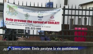 Ebola: la peur règne dans les bidonvilles de Freetown
