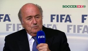 Foot: Blatter, président de la Fifa, en route vers un 5e mandat