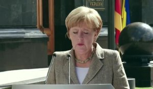 Merkel défend l'intégrité territoriale de l'Ukraine