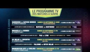 PSG-OL, Milan-Juventus, Man City-Chelsea... Le programme TV des matches du weekend à ne pas rater !
