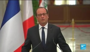En Irak, François Hollande promet davantage d'aide pour lutter contre l'EI