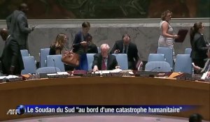 Le Soudan du Sud "au bord d'une catastrophe humanitaire"