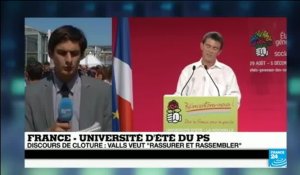 "J'aime les socialistes" ou l'opération séduction de Manuel Valls à La Rochelle