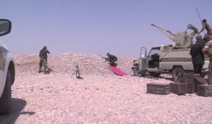Combats entre l'armée irakienne et l'EI au sud de Kirkouk