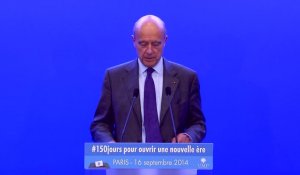 Déclaration de Valls : "un discours pour rien", dit Juppé