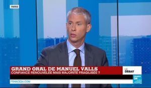 Grand oral de Manuel Valls : confiance renouvelée mais majorité fragilisée ?