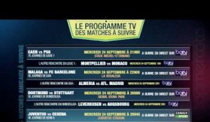 Caen-PSG, Malaga-Barça, Dortmund-Stuttgart... Le programme TV des matches du jour !