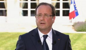 François Hollande : "La reprise économique est là"