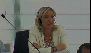 Le Parlement européen lève l'immunité de Marine Le Pen