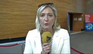 Marine Le Pen réagit à la levée de son immunité parlementaire