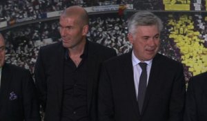Ancelotti au Real Madrid, Zidane à ses côtés