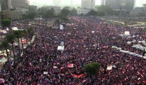 Egypte: des milliers d'anti-Morsi sur la place Tahrir du Caire