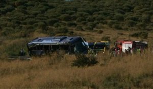 Espagne: neuf morts dans un accident de car