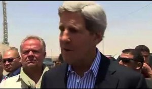 Jordanie: Kerry a visité le camp de réfugiés syriens de Zaatari