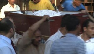 Le Caire: funérailles des victimes de l'attaque anti-chiites