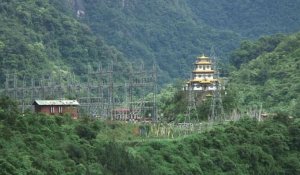 Riche en cours d'eau, le Bhoutan mise sur l'hydroélectricité