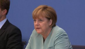 L'Allemagne n'espionne pas ses citoyens, affirme Merkel