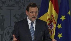 Rajoy expliquera la situation du pays devant le Parlement