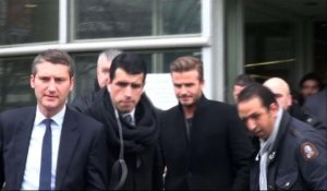 Transfert - David Beckham quitte la Pitié Salpêtrière
