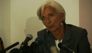 Abidjan: Lagarde veut une "approche solidaire" face à la crise