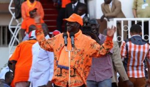 Kenya: dernier meeting présidentiel du candidat Raila Odinga