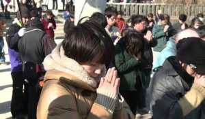 Le Japon commémore le tsunami, deux ans après