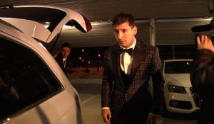 Messi de retour à Barcelone après son 4e Ballon d'Or