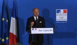 Mali: la France fait "tout" pour sauver ses otages (Fabius)