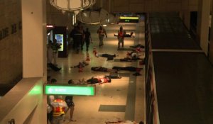 Simulation d'attentats terroristes à Lyon