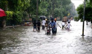 Inde: inondations à Amritsar, en pleine mousson