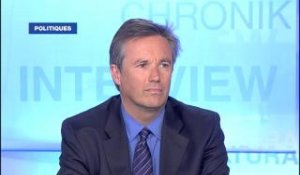 Nicolas Dupont-Aignan, président de Debout la République