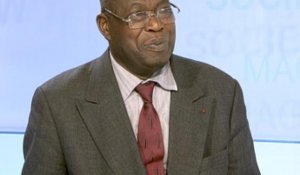 Kofi Yamgnane, candidat à l'élection présidentielle togolaise