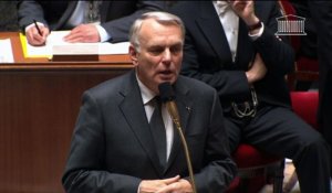 Mariage gay: Ayrault se montre ferme à l'Assemblée
