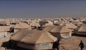 Jordanie: le camp de réfugiés syriens Zaatari un an après