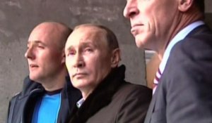 JO-2014: Poutine inspecte les sites olympiques