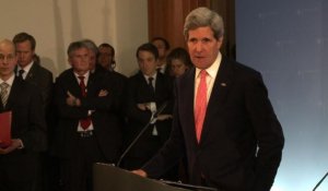 Nucléaire: Kerry espère une solution "diplomatique" avec l'Iran