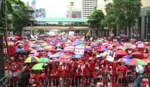 Bangkok: anniversaire de la répression des "Chemises Rouges"