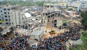 Effondrement au Bangladesh: au moins 230 morts, deuil national