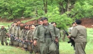 Les premiers rebelles du PKK arrivent en Irak